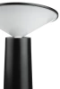 Kabellose LED-Schreibtischlampe | Tischlampe mit beweglichem Kopf | JX09-SCHWARZ