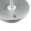 Tischlampe mit eingebautem Akku | Nachtlicht mit drei Leuchtfarben | Stimmungsvolle Lampe für Hotel, Restaurant | HJA15-SILVER