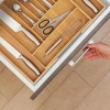 Besteck-Organizer | Schubladeneinsatz aus Bambus mit 9 Fächern | KBT-G944