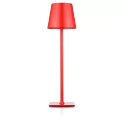 Tischlampe mit eingebautem Akku | Berührungsempfindliche Nachttischlampe | HJA20-RED