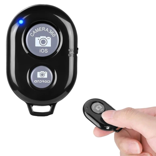 Mobiles Foto-Set mit 25 cm Stativ und Bluetooth-Fernbedienung | Handyhalterung, 360°-Kopf für Fotos und Videos |