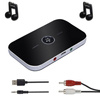 Bluetooth-Adapter 5.0 | Multifunktionsgerät 2-in-1 | Empfänger und Sender | B6-Schwarz