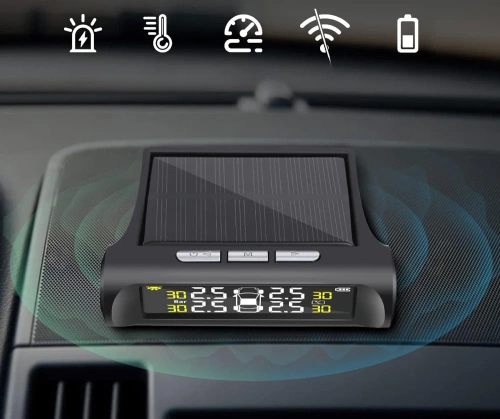 Kabelloses TPMS-System | 4 Reifendruck- und Temperatursensoren | T1W-AA