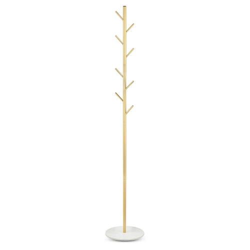 Kleiderständer | Jacken- und Oberbekleidungshaken | Gold | ZK-329-GOLD