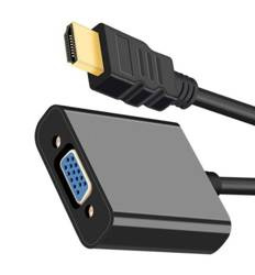 HDMI zu VGA Konverter | D-SUB | FULL HD 1080p | 15 cm | H-V1B-20CM-Black
