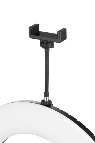 Starker LED-Ringlicht mit stufenloser Farb- und Helligkeitsregelung, 195 cm Stativ | 3 Handyhalter, Tasche | YQ-480B