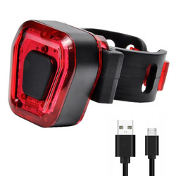 LED-Fahrrad-Rücklicht | 14 Dioden, 5 Leuchtmodi, 100lm, eingebauter 300 mAh Akku | QB701