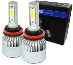 H9 H11 LED Scheinwerferlampen S2 COB 36W 16000 lm | 2 Stück
