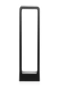 Moderne Stehleuchte für den Garten, LED-Säule | Aluminium 60cm, IP54, 10W=1200lm | LLM-60CM