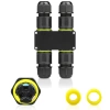 Wasserdichte Kabelmuffe IP68 | selbstklemmender 3-poliger Verbinder 450 V 24 A für Kabel 4–11 mm | M684-H