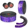 Anti-Rutsch-Lenkerband mit Reflektor | EVA+PU 3,5mm Gravelbike-Lenkerband | XKHBD-1-BL