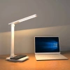 LED-Schreibtischleuchte mit Induktionsladegerät | weiß | WD-F05-WHITE