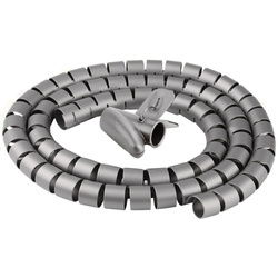 Kabelmanagement-Organizer | 2,6 m | grau | CRG-002-2.6M