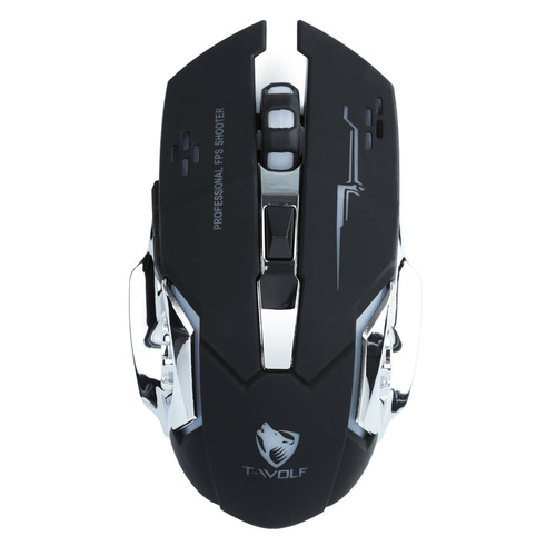 Kabellose RGB-LED-Gaming-Maus | 1200-2400 DPI | Q13