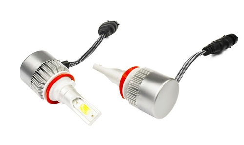 H9 H11 C6 COB BridgeLUX ™ 7.600 lm LED Scheinwerferlampen | 2 Stück