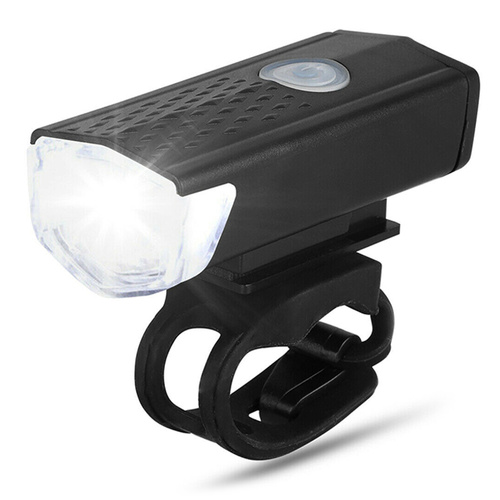 LED-Fahrradbeleuchtungsset für vorne und hinten | XME CREE 3 W, 300 lm, 3 Leuchtmodi, 800 mAh | 5 LEDs, 7 Leuchtmodi, 15 lm