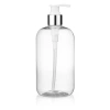 Seifenspender | Durchsichtige Flasche mit Seifenspender für Flüssigseife | XH35-TSP