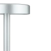 34 cm Tischlampe mit eingebautem Akku | Nachtlicht mit drei Leuchtfarben | Stimmungsvolle Lampe für Hotel, Restaurant | HJA28-SILVER-2