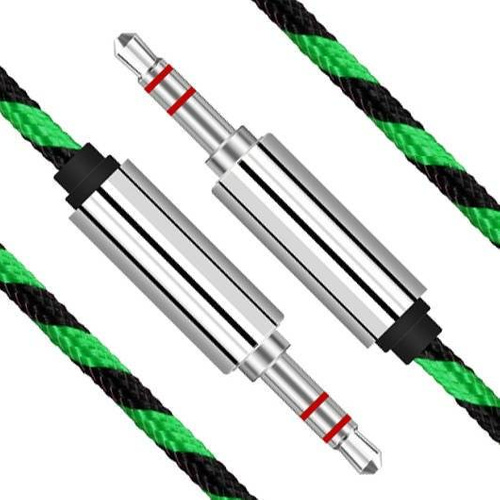 Kabel Mini Jack 1,5M | Verstärkte Anschlüsse | 5 Farben | AB-1.5-1.5M