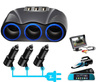 Zigarettenanzünder-Steckdose-Splitter 120W | 3 USB-Anschlüsse 3.1A | C08