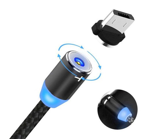 3-in-1 2M | Magnetisches USB-Ladekabel für Handy | Quick Charge 3.0 2.4A | AM23