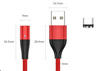 3-in-1 1M | Magnetisches 5A-Kabel für schnelles Laden und Datentransfer | 3 Anschlüsse | AM60