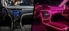 Umgebungslicht RGB-3M |Einseitige Glasfaser | Mehrfarbiger LED-Streifen | El-Draht 