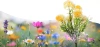 Solarblume | Solar-LED-Gartenlaterne Oset | 65 cm, 600 mAh | FLD-14-GELB