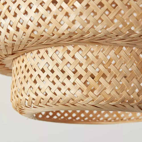 Pendelleuchte aus handgefertigtem Bambus | BOHO-Stil | chinesischer Kronleuchter