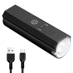 LED-Fahrrad-Frontleuchte PREMIUM | Aluminium | XM-L T6 CREE LED, 400 lm, 5 Leuchtmodi, 2.200 mAh Akku | BL055