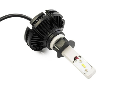LED-Scheinwerferlampe Set | H1 Sockel, 50 W, 12.000 lm, Typ ZES, 2 Stück | X3