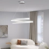Moderne Pendelleuchte 50 cm | Spiral LED Lampe 50W | RLO-50CM-50W-W