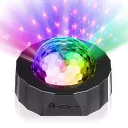 Mini-Disco-Kugel | Kabellos | USB | Für das Auto und Zuhause