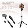 Selfie-Stick mit Bluetooth-Fernauslöser | Monopod Stativ | Kamerastativ | PSI-S003