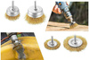 Set 5 Drahtbürsten | Messingdraht | M-5in1