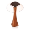 Moderne Tischlampe | Nachtlicht mit eingebautem Akku | LED-Tischlampe | MGD-151-Brown