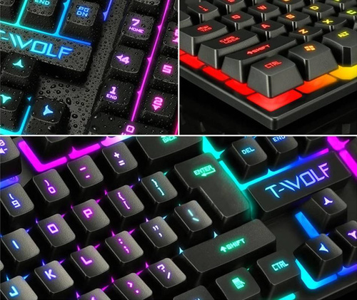 Gaming-Tastatur mit LED-Hintergrundbeleuchtung | T20