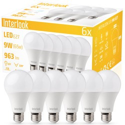E27 LED Birne | 9W LED Glühbirne Ersetzt 65W Lampe | 963 Lumen