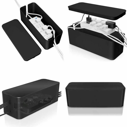Kabelorganizer BOX in Größe L | Behälter für Leisten und Kabel | BOX Behälter | CB-L