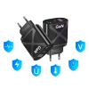 Schnellladegerät Netzteil 65W mit USB- und PD 3.0-Anschlüssen (USB-C) | BK-389-GAN