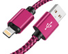 Lightning (iPhone) 1M | Nylon USB-Kabel für iPhone 11 XS XR X 8 7 6 5S SE | C06