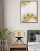 Stilvolle Nachttischlampe mit Glaslampenschirm | Moderne Glas-Tischlampe | BH-233-BROWN
