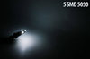 24V Auto LED Birne W5W T10 5 SMD 5050