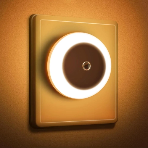 Smartes LED-Nachtlicht mit Dämmerungssensor | Warmlicht-Kontakt-Nachtlicht | JL-510