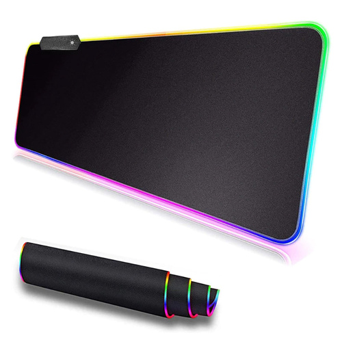 Mauspad | 80x30 cm | LED-RGB-Beleuchtung | 13 Beleuchtungsmodi | MP-001L