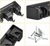 Halter für Wischmopps, Rechen und Bürsten mit Haken | 5 Plätze + Haken | SL-005H