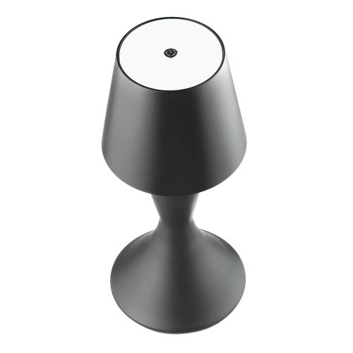 Kabellose Nachtlampe mit eingebautem Akku | Stilvolle Tischlampe mit einstellbarer Farbe und Lichtintensität | YG-D021-SCHWARZ