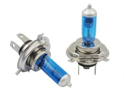 Scheinwerferlampen-Set | H4 | 55 W | Super White | 2 Stück
