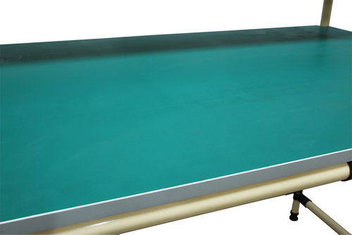 Packtisch für Lager | Arbeitsplatte + 2 Ablageböden