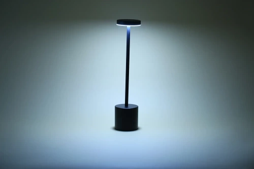 LED-Tischlampe | Moderne Nachttischlampe mit eingebautem Akku | HJA21-SCHWARZ